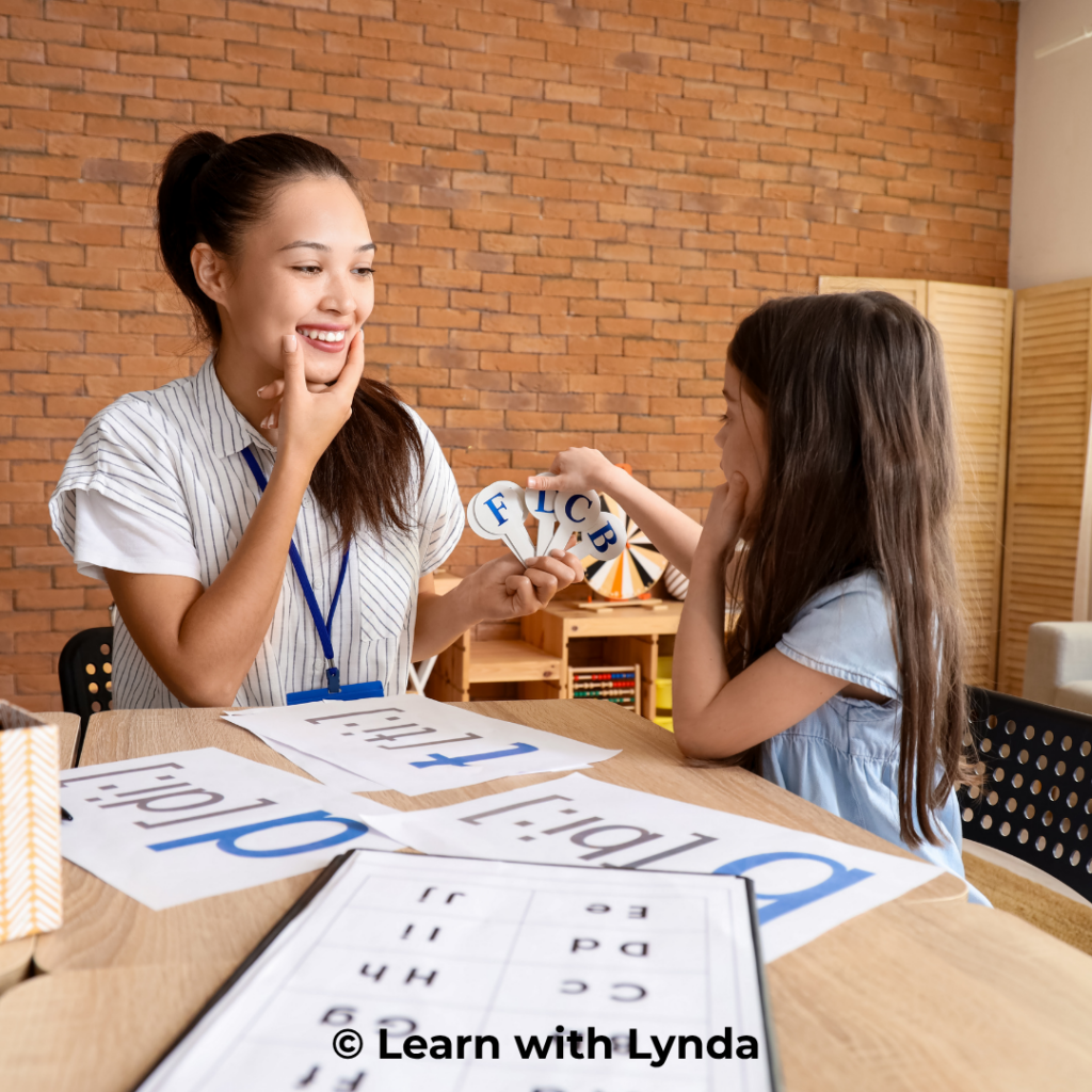 learning to read letters and sounds