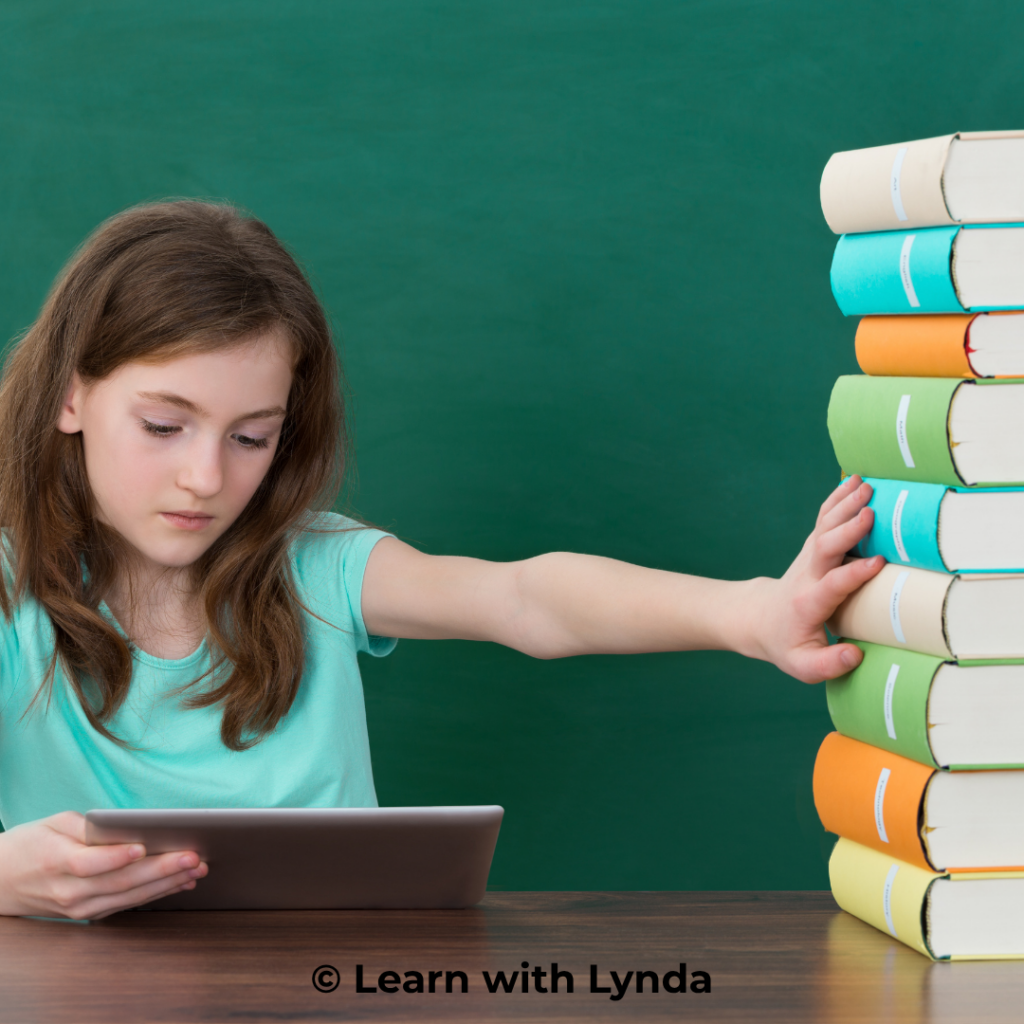child frustrated reading