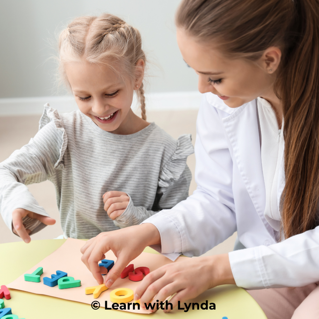 blending letters and sound