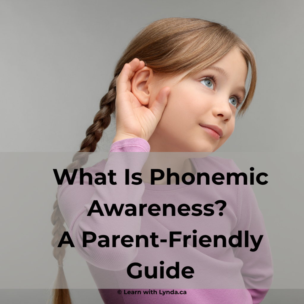Phonemic Awareness and reading development